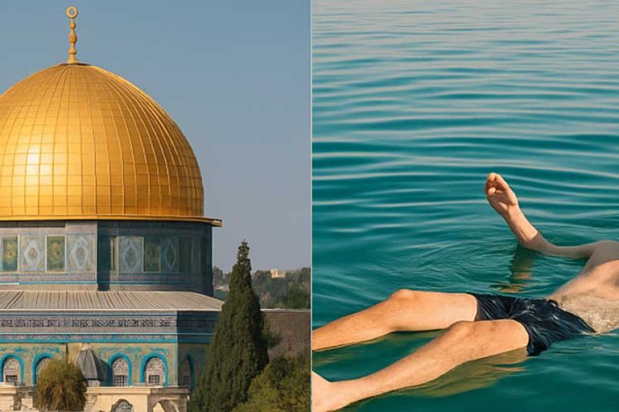 Jerusalem by Bus: Holy City & Dead Sea Escape